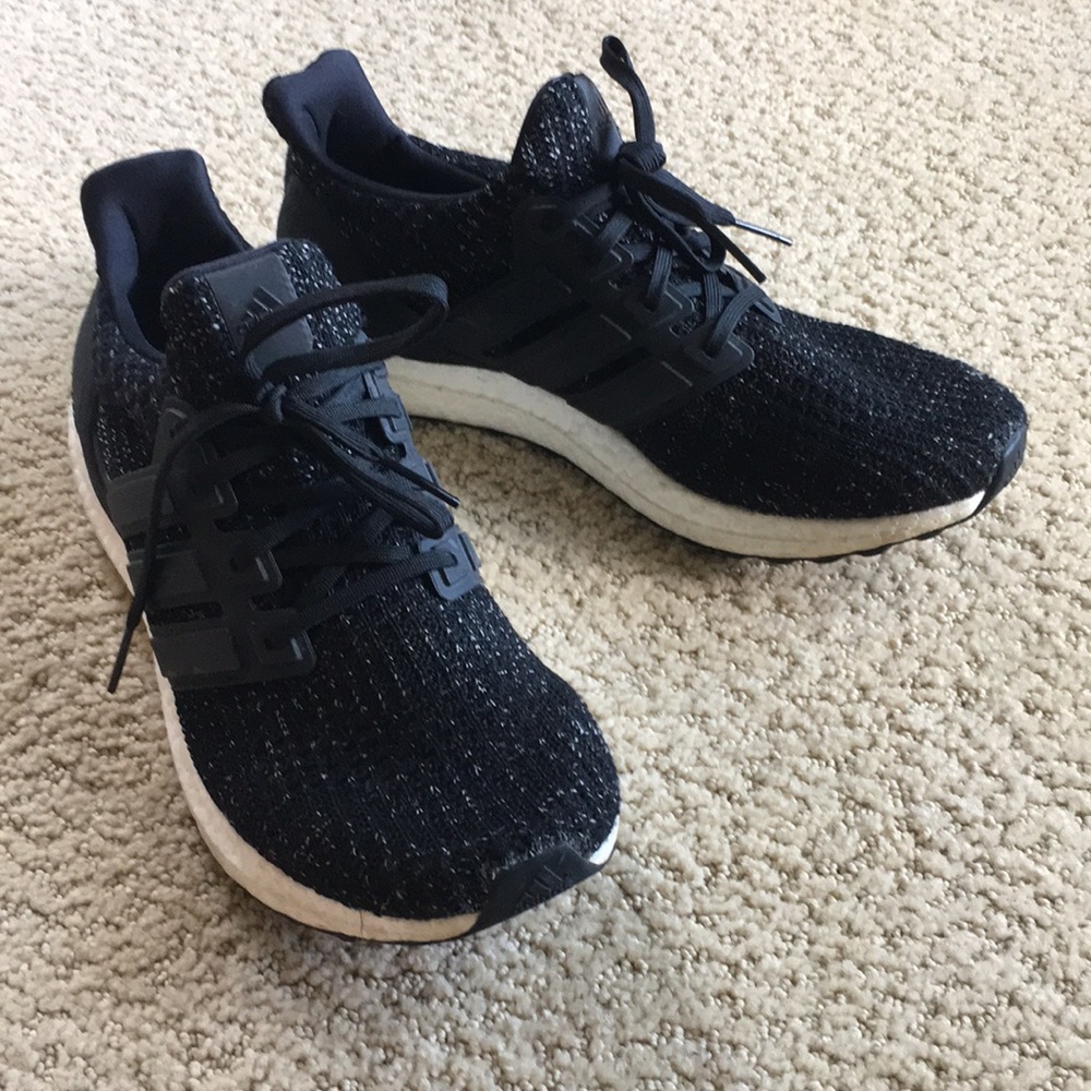 Ultra Boost 3.0 Black Running Shoes